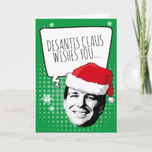 DeSantis Claus wünscht Ihnen frohe Weihnachtskarte Karte