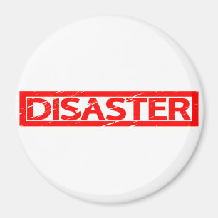 Desaster Briefmarke Magnet
