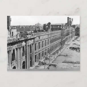 Desaster des Krieges Postkarte