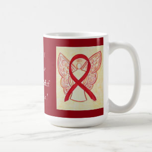 Desaster Relief Awareness Ribbon Engel Custom Tass Kaffeetasse