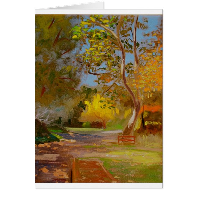 Descanso fait du jardinage en automne (Devant)