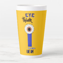 Descartes Augen Latte Tasse