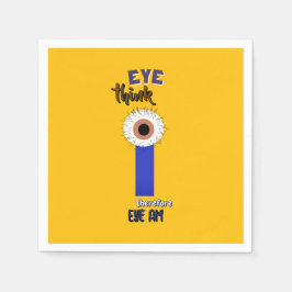 Descartes Augen Serviette