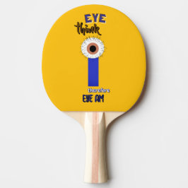 Descartes Augen Tischtennis Schläger
