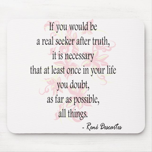 Descartes Mousepad (Vorne)