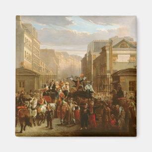 Descente de la Courtille', Belleville Magnet