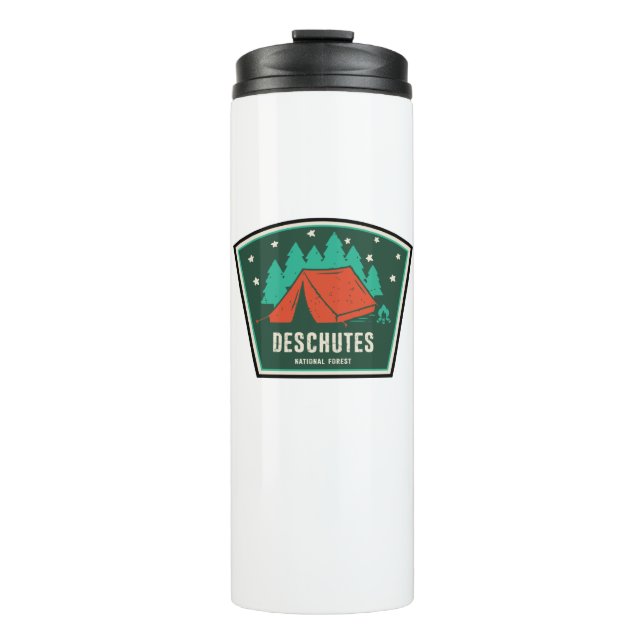 Deschutes National Forest Camping Thermosbecher (Vorderseite)