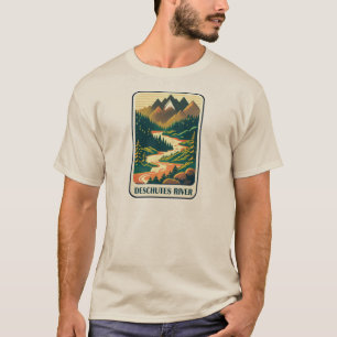 Deschutes River Oregon Colors T-Shirt