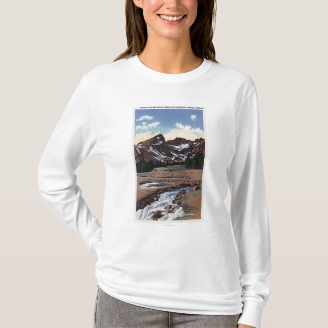 Deschutes staatlicher Wald ODER T-Shirt (Vorderseite)