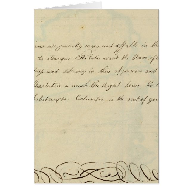 Description de la Caroline du Sud (Devant)