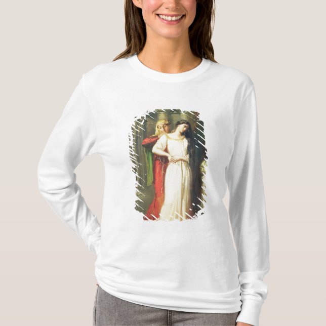 Desdemona, das zu ihrem Bett, 1849 sich T-Shirt (Vorderseite)