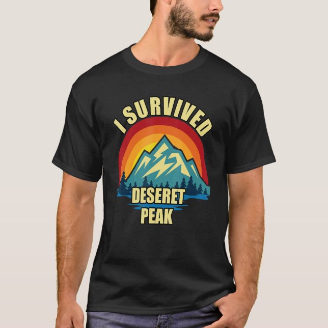 Deseret Peak Wandern im Val Piora T-Shirt (Vorderseite)