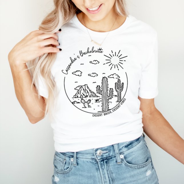Desert Bachelorette Trip, Girls' Weekend T-Shirt (Von Creator hochgeladen)