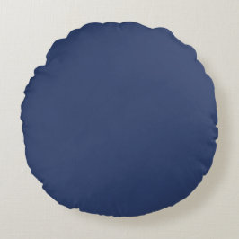 Desert Blue Rundes Kissen
