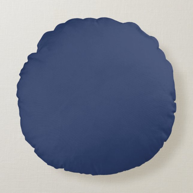 Desert Blue Rundes Kissen (Vorderseite)