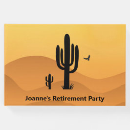 Desert Cactus Design Livre d'or