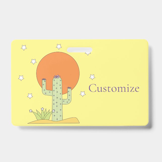 Desert Cactus Sun Thunder_Cove Ausweis (Vorderseite)