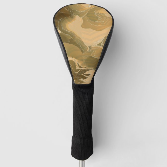 Desert Cammo Design Golf Headcover (Vorderseite)