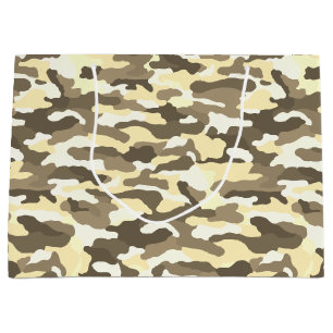 Desert Camouflage Große Geschenktüte