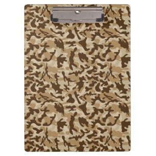 Desert Camouflage Klemmbrett