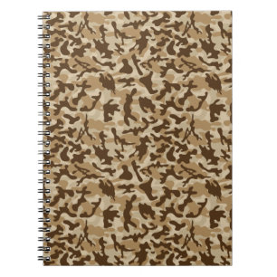 Desert Camouflage Notizblock