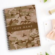 Desert Camouflage Pattern, Ihr Name, Personalisier