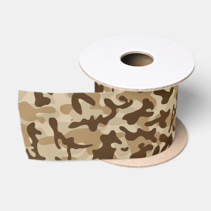 Desert Camouflage Satinband