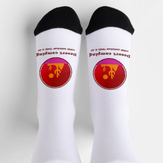 Desert Camping Where Sunscreen Fears To Go Desert Socken