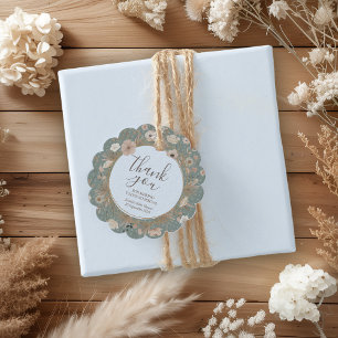 Desert Chic Baby Dusche Geschenkanhänger