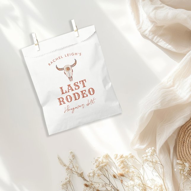 Desert Cowgirl Last Rodeo Geschenktütchen (Von Creator hochgeladen)