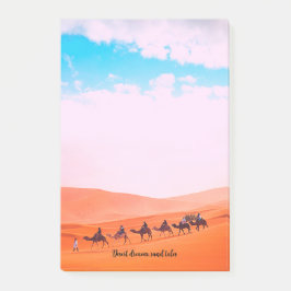 Desert Dreams, Sand Tales - Post-it Klebezettel
