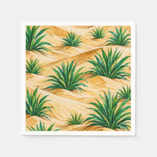 Desert Dunes Agave Pattern Serviette