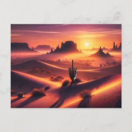 Desert Dusk Postkarte