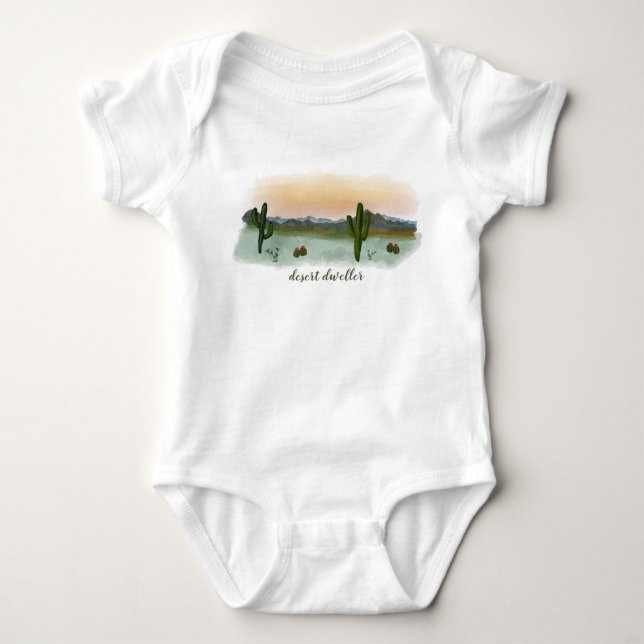 Desert Dweller | Baby Bodysuit Baby Strampler (Vorderseite)