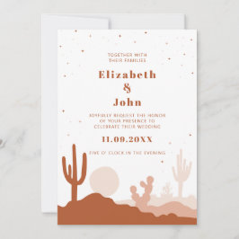 DESERT Faire-part de mariage