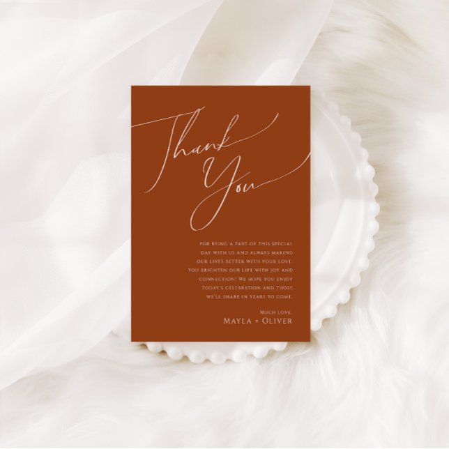 Désert fantaisiste | Carte de remerciement pour ta (Créateur téléchargé)