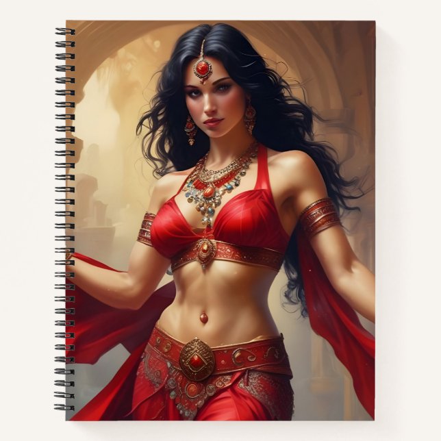 Desert Fire Notizbuch (Vorderseite)