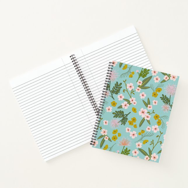 Desert Flora Notebook Notizbuch (Innenseite)