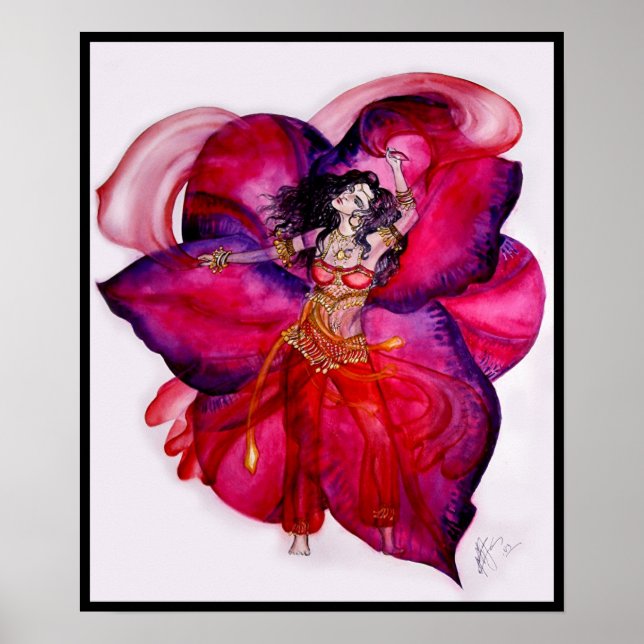 Desert Flower Poster (Vorne)