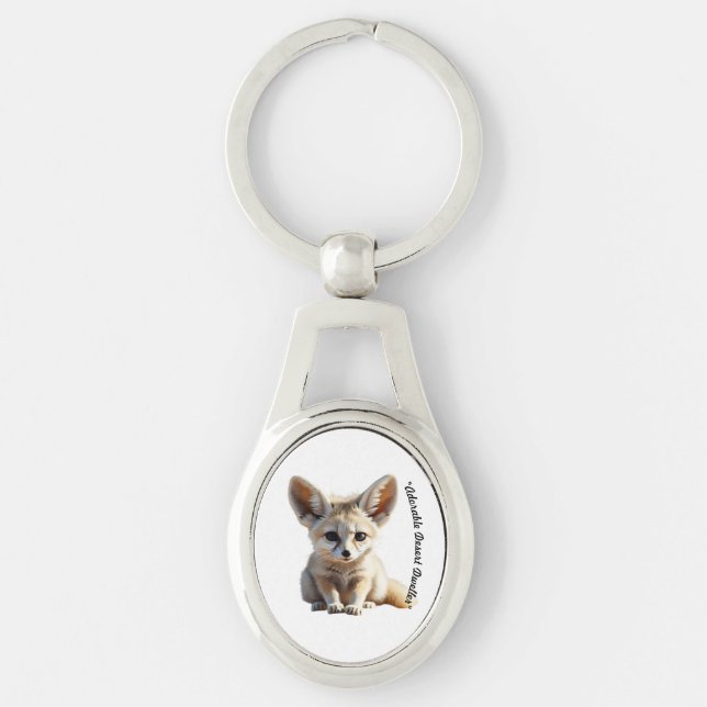 "Desert Fox Design" Schlüsselanhänger (Vorderseite)