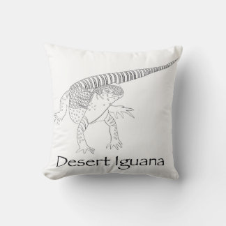 Desert Iguana Pillow Kissen