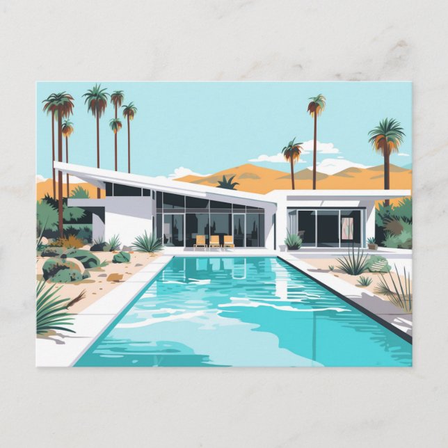 DESERT LEVING #2 POSTKARTE (Vorderseite)