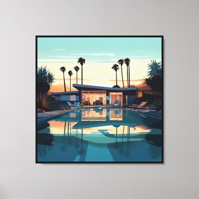 DESERT LEVING #5 LEINWANDDRUCK (Vorderseite)