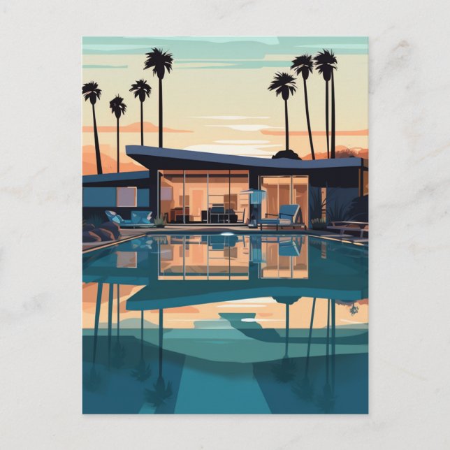 DESERT LEVING #5 POSTKARTE (Vorderseite)