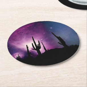 DESERT LIGHTS NEBULA RUNDER PAPPUNTERSETZER