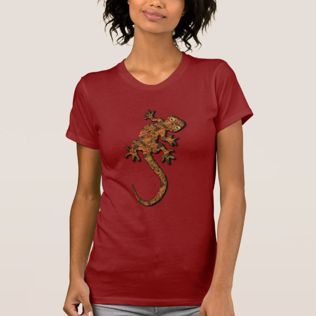 Desert Lizard Animal-Lover-T - Shirt (Vorderseite)