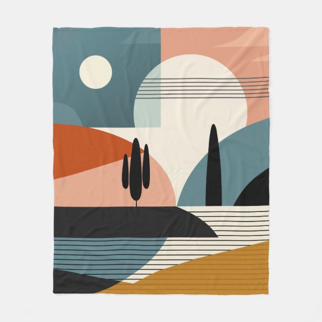 Desert Mirage Fleecedecke (Vorderseite)