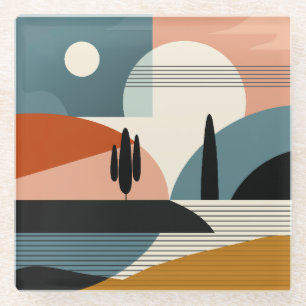 Desert Mirage Glasuntersetzer