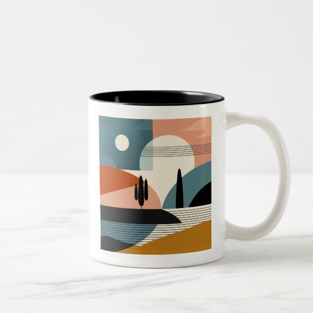 Desert Mirage Zweifarbige Tasse (Rechts)