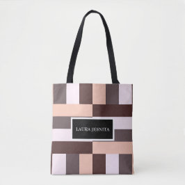 Desert Mocha Geometric Tasche